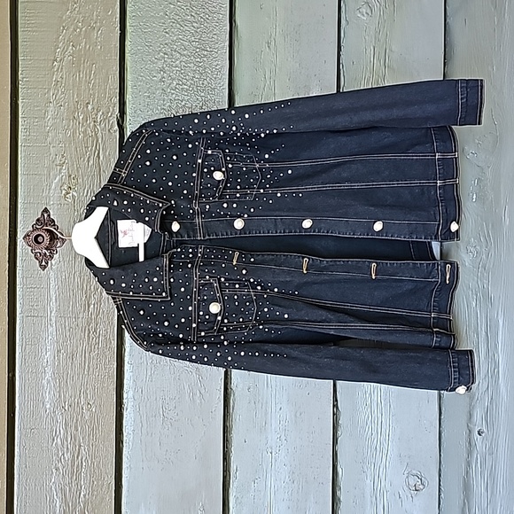 QUACKER FACTORY Jean Jacket - Picture 1 of 5